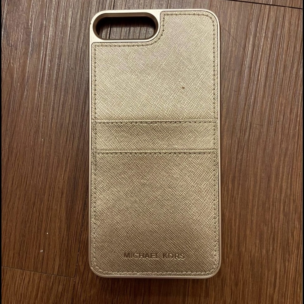 GOLD MICHAEL KORS phone case - IPhone 8 Plus